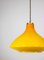 Vintage Yellow Glass Pendant Lamp 2