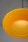 Vintage Yellow Glass Pendant Lamp, Image 7
