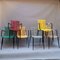 Colored Outdoor Chairs, Set of 6 1