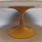Coffee Table With White Carrara Marble Top & Metal Base, Image 4