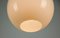 Mid-Century White Glass Pendant Lamp, Image 8