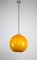 Vintage Yellow Glass Pendant Lamp, Image 5