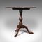 Table d'Appoint Antique en Acajou, Angleterre, 1800 5