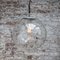 Vintage Dutch Clear Bubble Glass Pendant Light by Raak 4