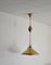 Patinated Brass Pendant by Frits Schlegel for Lyfa, Denmark 6