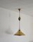 Patinated Brass Pendant by Frits Schlegel for Lyfa, Denmark, Image 6
