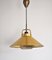 Patinated Brass Pendant by Frits Schlegel for Lyfa, Denmark, Image 1