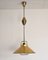 Patinated Brass Pendant by Frits Schlegel for Lyfa, Denmark, Image 8
