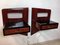 Mid-Century Italian Suspended Nightstands by Vittorio Dassi, 1950s, Set of 2, Image 3