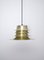 Danish Brass Pendant from Nordisk Solar, Image 1