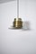 Danish Brass Pendant from Nordisk Solar, Image 3