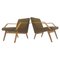 Fauteuils Mid-Century de TON, 1970s, Set de 2 1