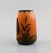 Hand-Painted Glazed Ceramic Vase from Ipsens, Denmark, Image 2