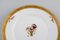 Porcelain Golden Basket Plates from Royal Copenhagen, Set of 5 3