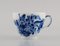 Blue Flower Seven Person Curved Coffee Service from Royal Copenhagen, Set of 21 3