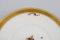 Piatti da pranzo in porcellana dorata di Royal Copenhagen, set di 7, Immagine 4