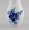 Blue Flower Curved Vases from Royal Copenhagen, Set of 2, Image 4
