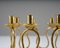 Swedish Modern Candlesticks by Lars Holmström, Set of 2 7