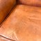 Vintage Cognac Sheep Leather Armchair, Image 7