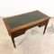 Antique English Green Leather Top Desk 2