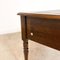 Antique English Green Leather Top Desk, Image 4