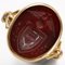 Antiker Karneol Intaglio Ring aus 18 Karat Gelbgold 4