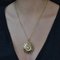 French 18 Karat Yellow Gold Pendant with Cultured Pearl, 1960s 2