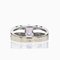 Modern French 18 Karat White Gold Ring with Pink Sapphire and Diamonds 11