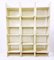 Mid-Century Italian White Lacquered Shelves, 1970s, Image 3