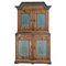 Antique Swedish Country Cabinet in Baroque Style 1