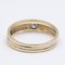 Vintage 14 Karat Gelbgold Ring mit Diamanten, 1960er 4
