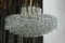 Mid-Century Large Murano Crystal Glass Chandelier 4