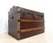Victorian Steamer Trunk Chest with Curved Domed Top, Image 1