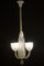 Lampada a sospensione o lanterna in vetro di Murano di Ercole Barovier, 1930, Immagine 5