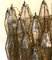 Lustre Polyedri en Verre de Murano Gris 3