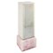 Small City Lamp in Pink and White Marble by Michele Barattini, Image 1
