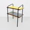 Mid-Century Italian Modern Yellow & Black Bedside Table, 1960s 7