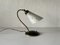 Lampe de Chevet Mid-Century Noire en Métal et Laiton, Allemagne, 1950s 3