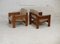 French Brutalist Pin Chairs, 1960s, Set of 2 35