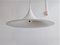 Danish Semi Maxi White Pendant Lamp by Claus Bonderup & Torsten Thorup for Fog & Menup, 1960s 1
