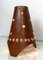 Mid-Century French Thick Leather Table Lamp, Image 10