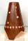 Mid-Century French Thick Leather Table Lamp 2