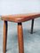 Tavolino o panca artigianale in quercia, anni '50, Immagine 2