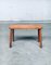 Tavolino o panca artigianale in quercia, anni '50, Immagine 7