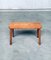 Rustic Handcrafted Oak Side Table or Bench, 1950s 13