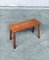 Rustic Handcrafted Oak Side Table or Bench, 1950s 14