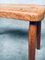Tavolino o panca artigianale in quercia, anni '50, Immagine 5