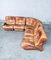 Mid-Century Modern Italian Leather Sectional Sofa by Ipe, Italy, 1970s, Set of 5, Image 55