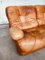 Mid-Century Modern Italian Leather Sectional Sofa by Ipe, Italy, 1970s, Set of 5 29
