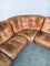 Mid-Century Modern Italian Leather Sectional Sofa by Ipe, Italy, 1970s, Set of 5 13